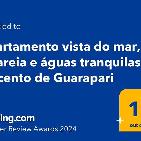 Apartamento Vista Do Mar, Pe Na Areia E Aguas Tranquilas, No Cento De Guarapari Exterior photo