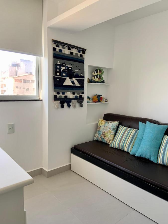 Apartamento Vista Do Mar, Pe Na Areia E Aguas Tranquilas, No Cento De Guarapari Exterior photo